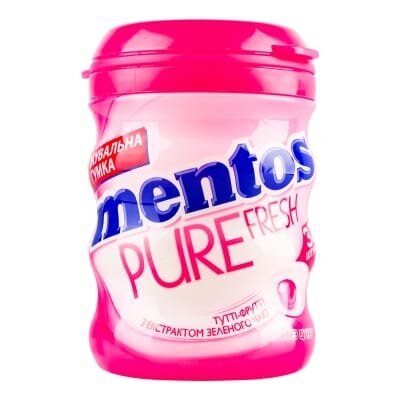 Жувальна гумка Mentos Pure Fresh зі смаком Тутті-фрутті, 56 г