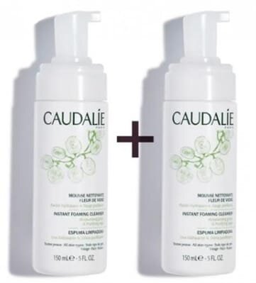 Піна-мус Caudalie Fleur de Vigne для вмивання, 2 шт х 150 мл