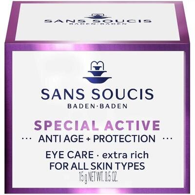 Крем-догляд для шкіри навколо очей Sans Soucis Special Active насичений, 15 мл