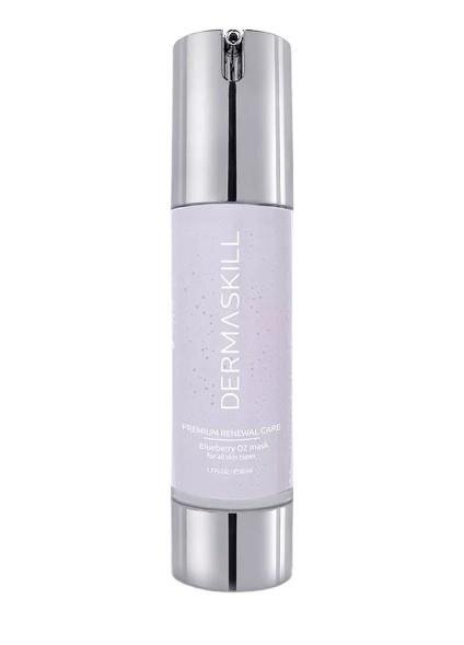 Маска для обличчя Dermaskill Blueberry O2 Mask киснева з чорницею, 50 мл