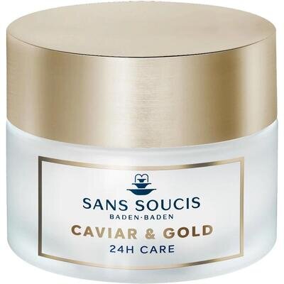 Крем-догляд Sans Soucis Caviar & Gold 24-год антивіковий для нормальної шкіри, 50 мл