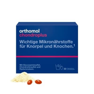 Ортомол Chondroplus гранули + капсули, курс 30 днів