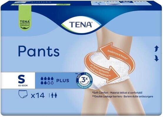 Підгузки-трусики Tena Pants Plus S, 14 штук