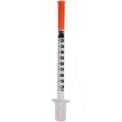 Шприц інсуліновий 1 мл U-100 BD Micro-Fine Plus 30G (0,30 x 8 мм), 1 штука