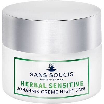 Крем для обличчя Sans Soucis Herbal Sensitive нічний для чутливої, сухої шкіри, 50 мл
