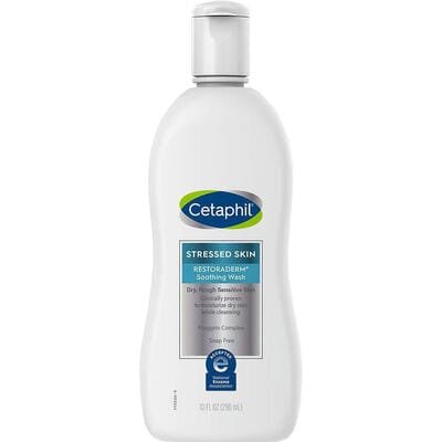 Засіб для вмивання Cetaphil Restoraderm Soothing Wash заспокійливий, 296 мл