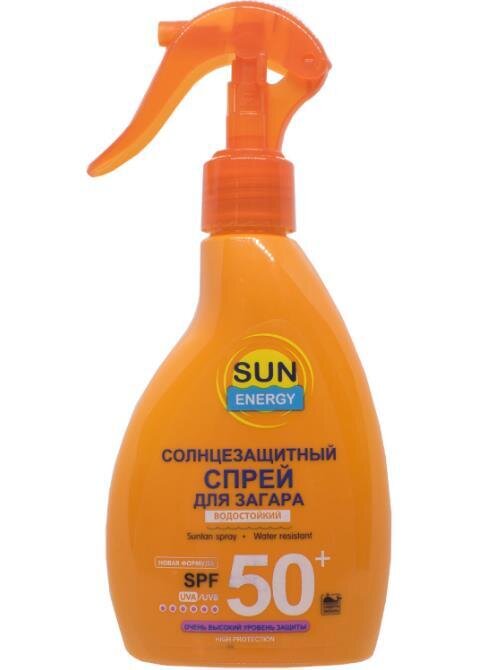 Спрей для засмаги Sun Energy SPF 50+, 200 мл