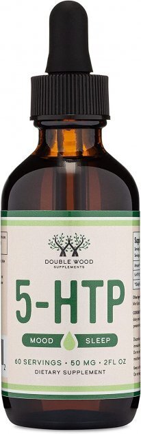 5-HTP Double Wood 5-HTP Liquid Drops, 60 мл