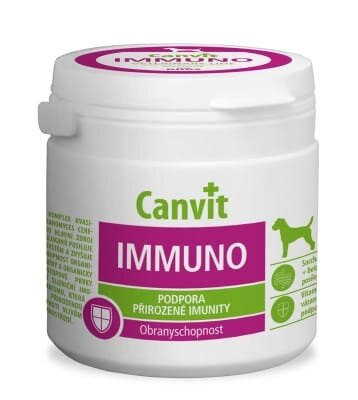 Вітаміни для собак Canvit Immuno, 100 таблеток