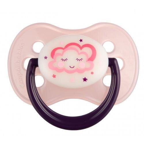 Пустушка латексна Canpol Babies Night dreams кругла 22/642, 0-6 місяців, 1 шт