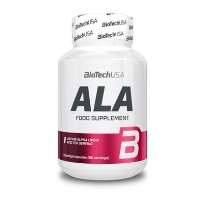Альфа-ліпоєва кислота BioTech ALA, 50 капсул