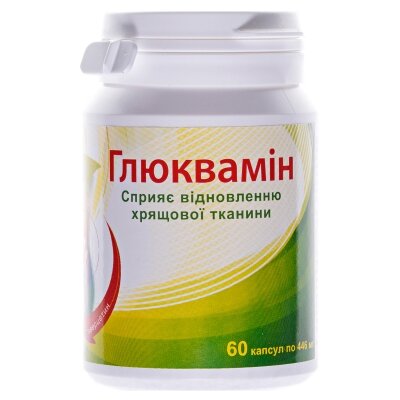 Глюквамін капсули №60 у бан.