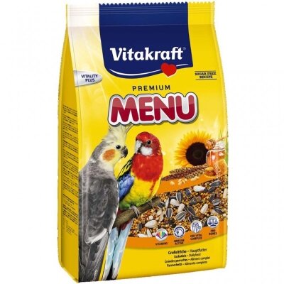 Корм для німф та великих папуг Vitakraft Menu, 1 кг