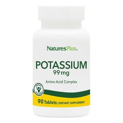 Калій Nature's Plus Potassium 99 мг, 90 таблеток