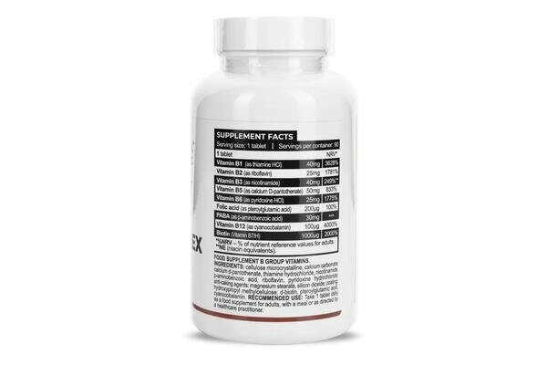 Б-комплекс Progress Nutrition Vitamin B-Complex, 90 таблеток