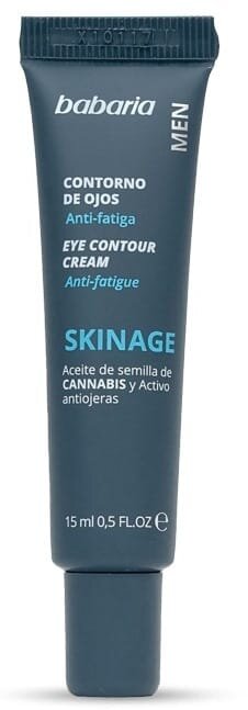 Крем для шкіри навколо очей Babaria Skinage Men для чоловіків, 15 мл
