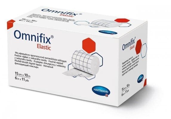 Пластир медичний Omnifix Elastic на еластичній нетканій основі 15 см х 10 м, 1 штука