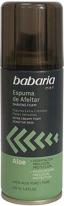 Пінка для гоління Babaria Men Aloe Алое Вера, 100 мл