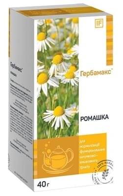 Ромашка Гербамакс квітки по 40 г у пач.