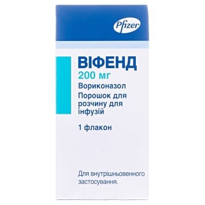 Віфенд порошок для р-ну д/інф. по 200 мг №1 у флак.