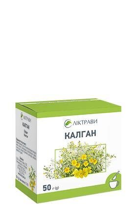 Калган кореневища по 50 г у пач. з внут. пак.