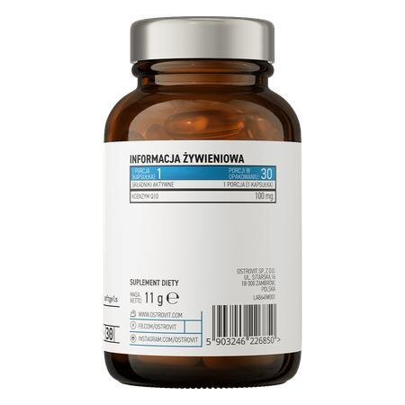 Коензим Q10 OstroVit Pharma Elite Q10, 30 капсул