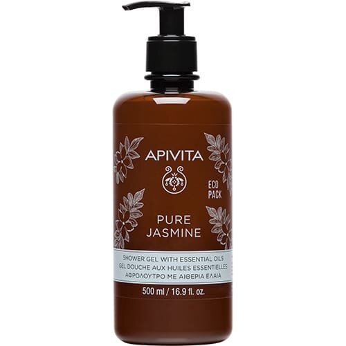 Гель для душу Apivita Pure Jasmine з ефірними оліями, 500 мл