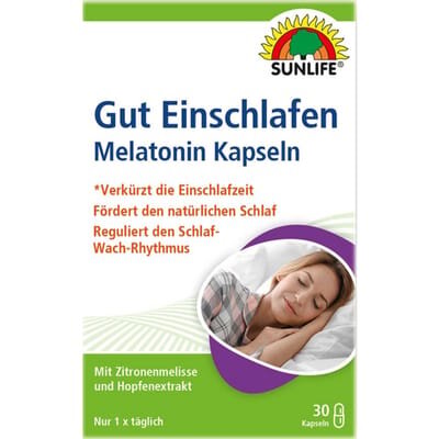 Вітаміни Sunlife Melatonin Kapseln капсули №30