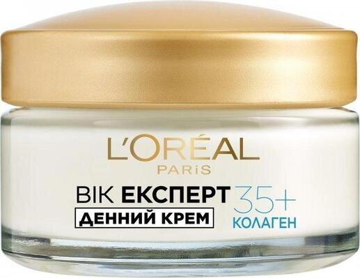 Крем для обличчя L'Oreal Paris Вік Експерт 35+ денний антивіковий догляд проти зморщок, 50 мл