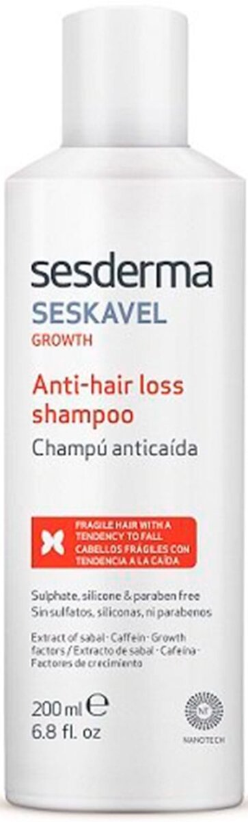 Шампунь Sesderma Seskavel Growth проти випадіння волосся, 200 мл
