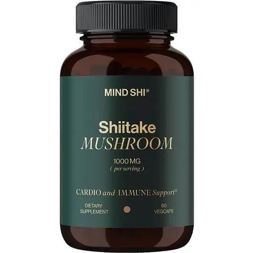 Гриб Шиїтаке Mind Shi Shiitake Mushroom 1000 мг капсули №60