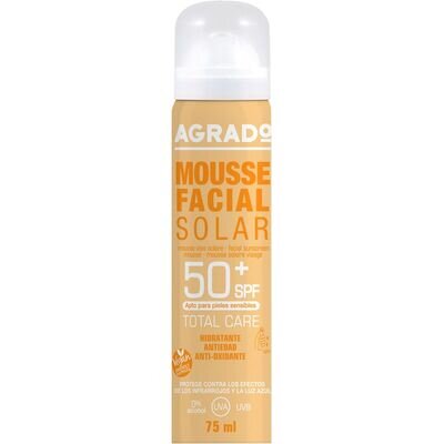Мусс сонцезахисний Agrado Sun Care SPF50+, 75 мл