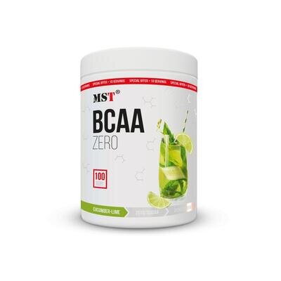 Комплекс амінокислот MST Nutrition BCAA Zero огірок-лайм, 100 порцій, 600 г