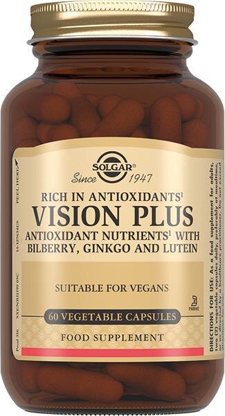 Віжн Плюс Solgar Vision Plus вег. капсули №60