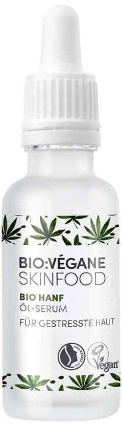 Сироватка для обличчя Bio:Vegane Органічний канабіс для втомленої шкіри, 30 мл