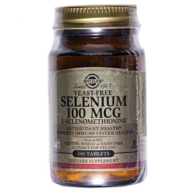 Селен Solgar Selenium 100 мкг таблетки №100