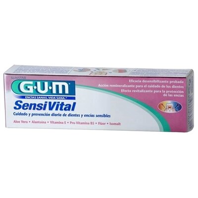 Зубна паста GUM Sensi Vital, 75 мл