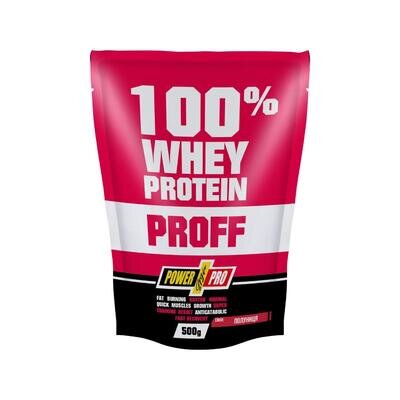 Протеїн Power Pro Whey Protein Proff полуниця, 500 г
