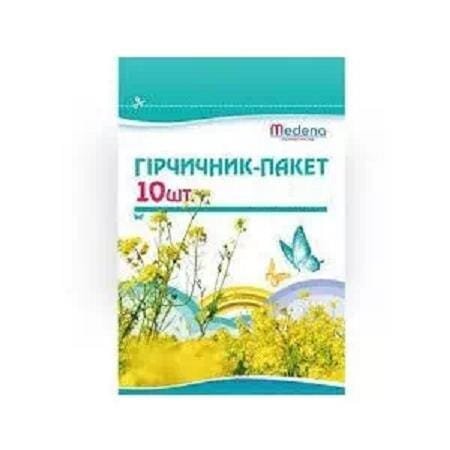 Гірчичник-пакет Medena сімейний, 10 штук