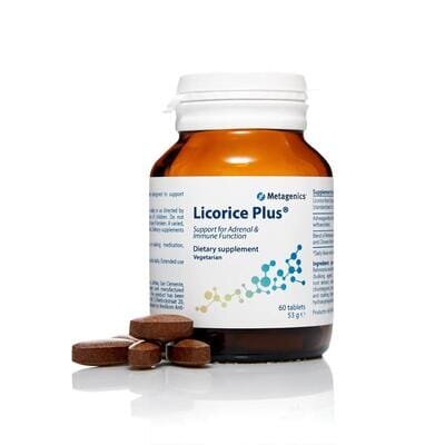 Лікорайс Плюс Metagenics Licorice Plus таблетки №60 у бан. скл.