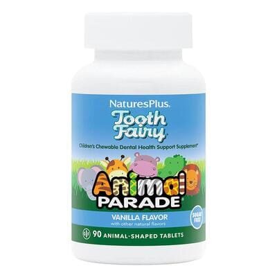 Пробіотик для дітей Nature's Plus Tooth Fairy Chewable ваніль, 90 таблеток