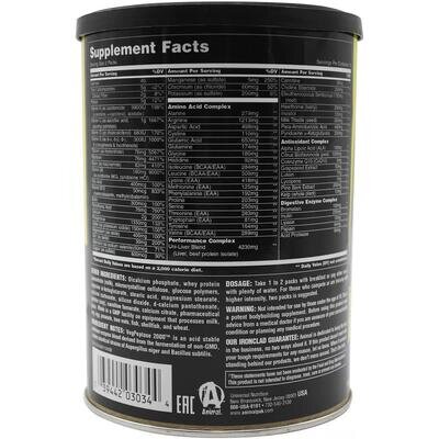 Вітаміни Universal Nutrition Animal Pak, 30 пакетів