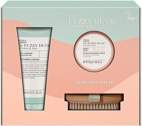 Набір Baylis & Harding The Fuzzy Duck для догляду за тілом Жасмин, евкаліпт та персикова троянда