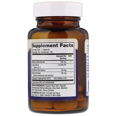 Ферменти Dr. Mercola Ketozyme, 30 капсул