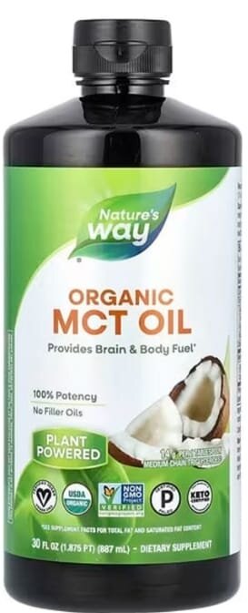 Кокосова олія MCT Nature's Way Oil From Coconut, 887 мл