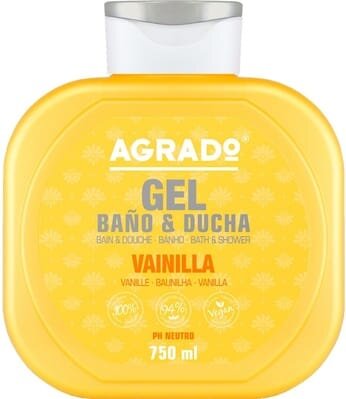 Гель для душу Agrado Vanilla Ваніль, 750 мл