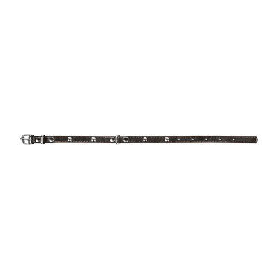 Нашийник Collar одинарний, ширина 12 мм, довжина 24-32 см, чорний