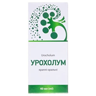 Урохолум краплі ор. по 40 мл у флак.