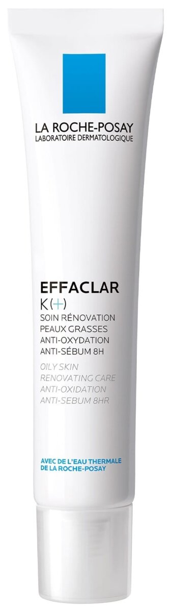 Засіб для обличчя La Roche-Posay Effaclar К+ відновлюючий для догляду за комбінованою та жирною шкірою, 40 мл