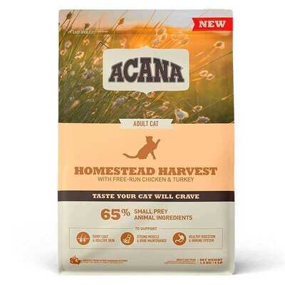 Корм сухий для котів ACANA Homestead Harvest з куркою, індичкою і качкою, 340 г